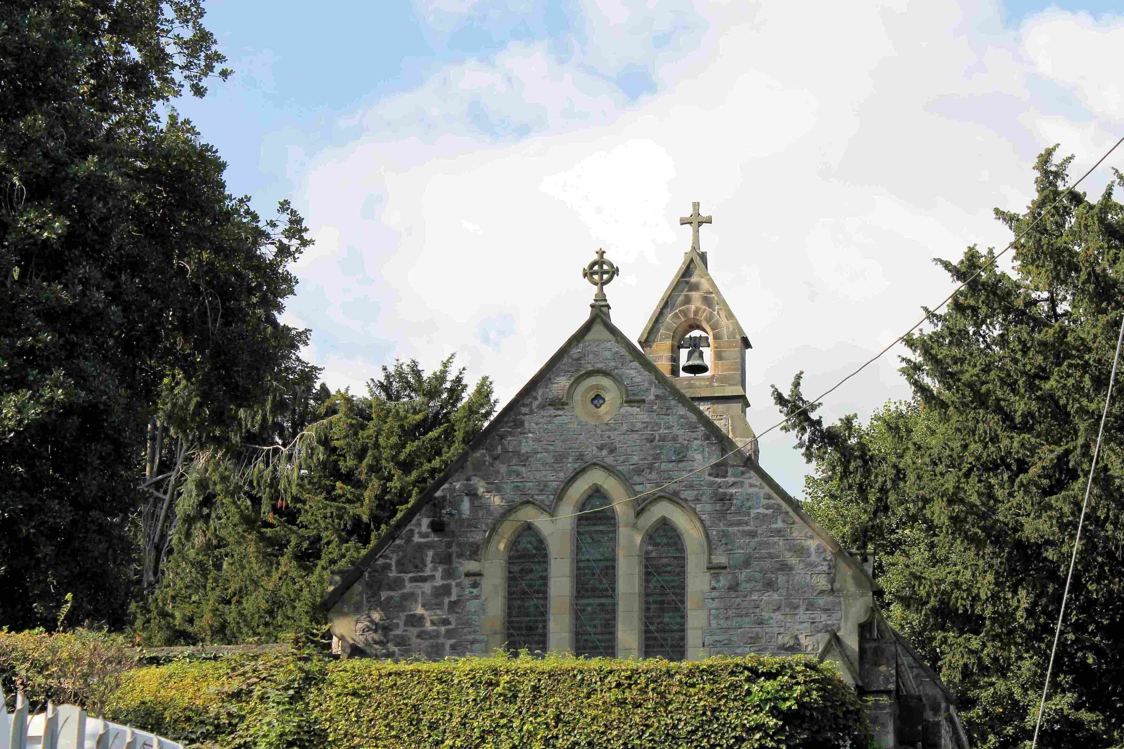 St David's Church, Froncysyllte, Wrexham. Grde II Listed.