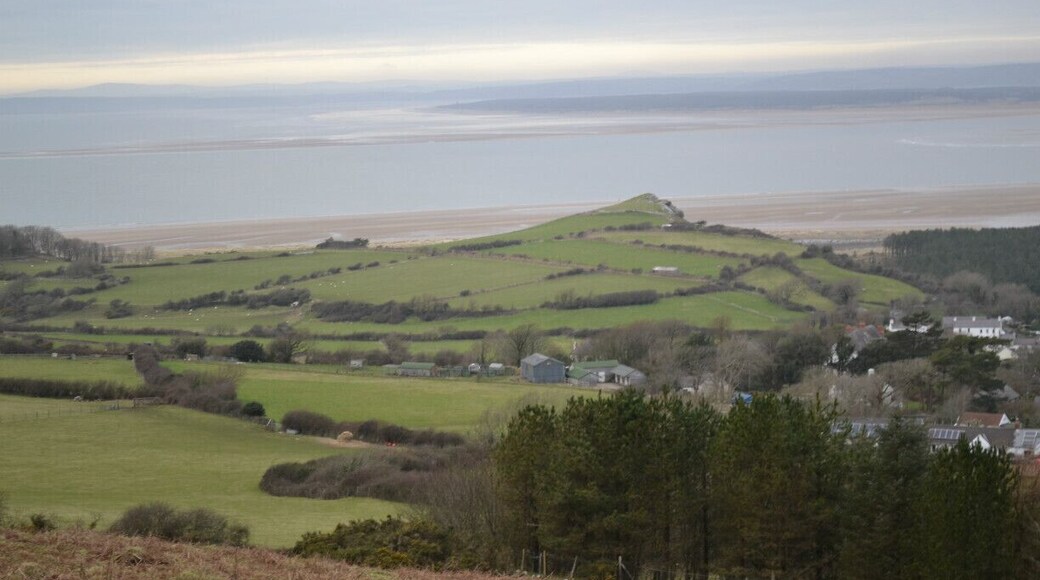Looking back towards Whitford Point
a sucessful 13 mile walk