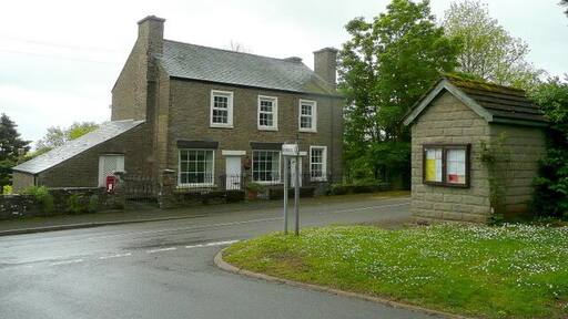 Old Post Office, Cross Ash Converted to a private house by the B4521.