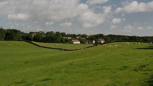 Steel Fields above the hamlet of Steel.