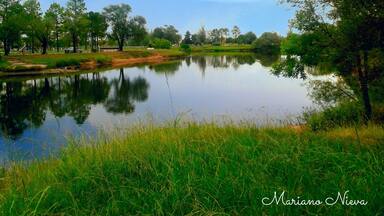 Bonito Lago en la localidad de Marcos Juárez, provincia de Córdoba.