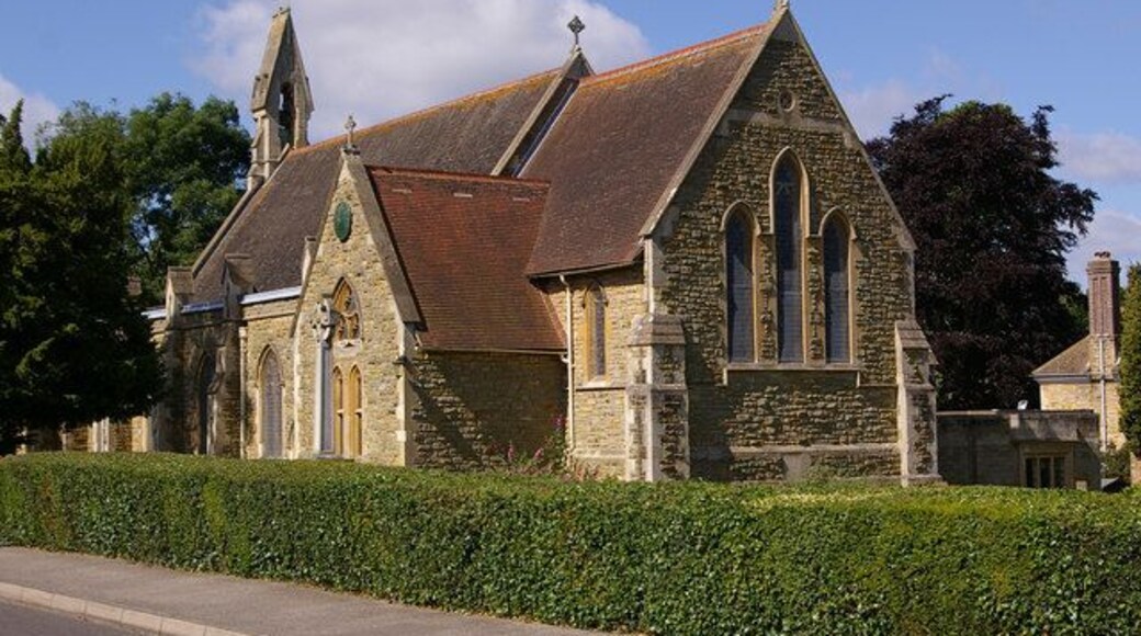 St John's Church, Dormansland. Built in 1882 (architect Arthur Blomfield) as a chapel of ease to Lingfield parish church. It became a parish in its own right soon after.