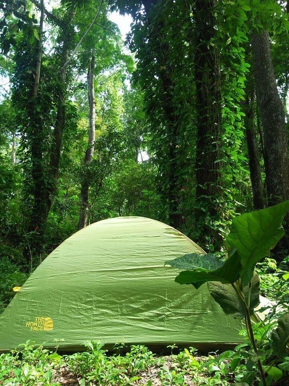 Campsite at Mt.Banahaw Dolores trail.