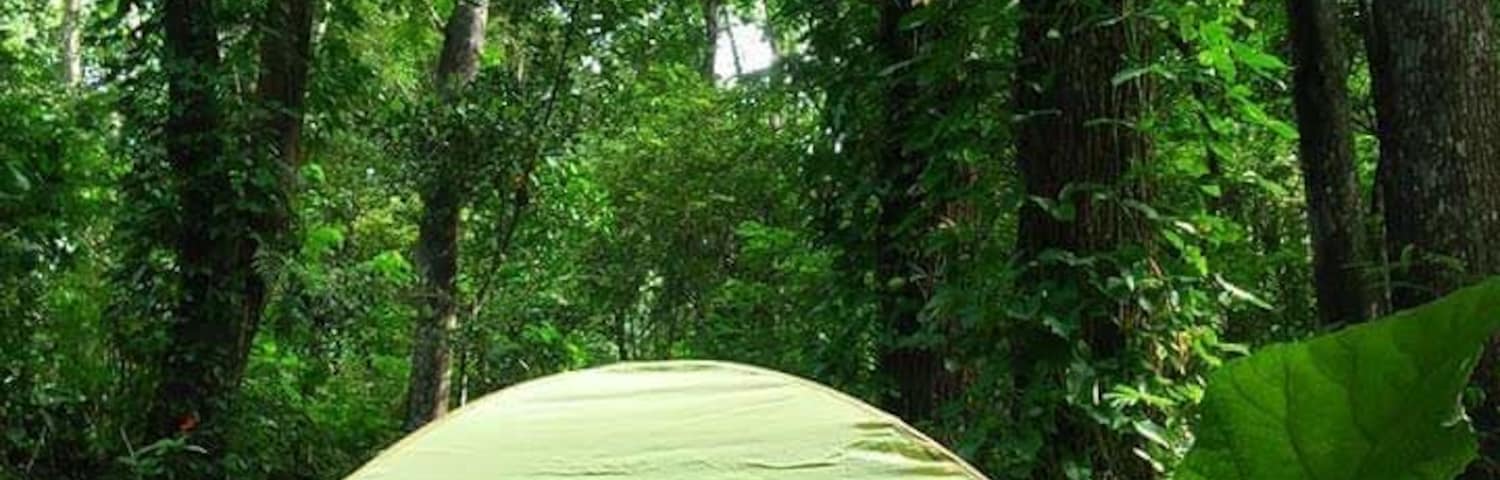 Campsite at Mt.Banahaw Dolores trail.