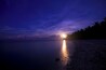 Woke up at around 4:30 in the morning and fumbled around in the dark along the beach of North Pandan Island just to catch a glimpse of this beautiful moonset.