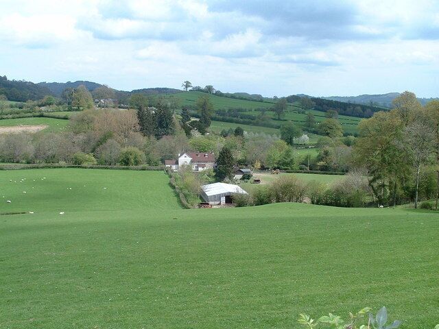 Pontrobert Mill - as it is now. My previous photo was taken in c 1975, the sheds in the middleground are new, and an improved lane leads up the hill to the right. In my grandfather's time this lane was called the Donkey Drive as that is the way the pack donkeys were led down to the mill with grain for grinding.