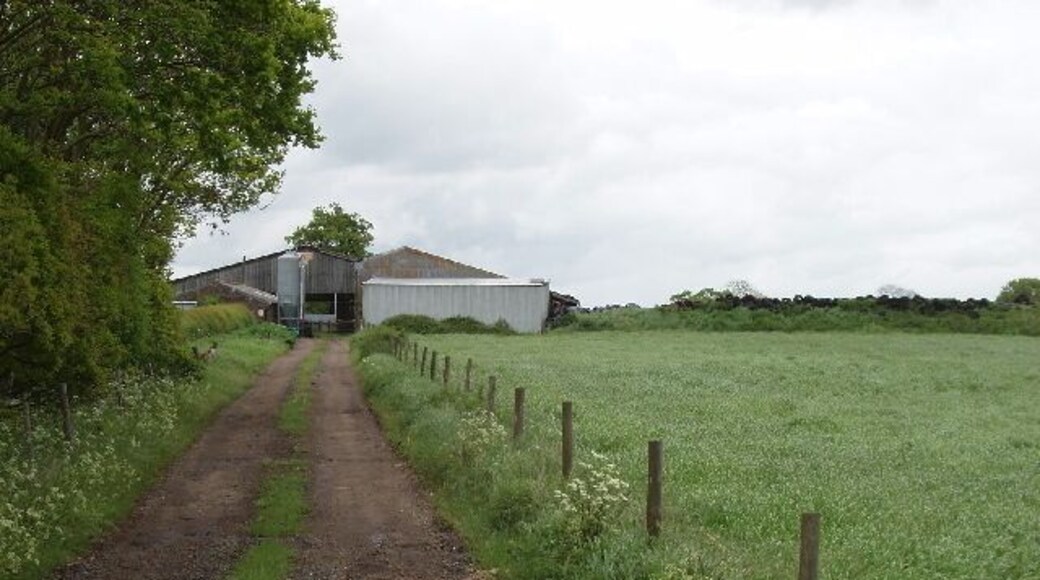 Haybush Farm, near Shipton and Winslow View from the main A413 road.