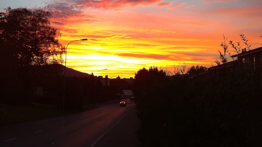 Burning Sky near my home