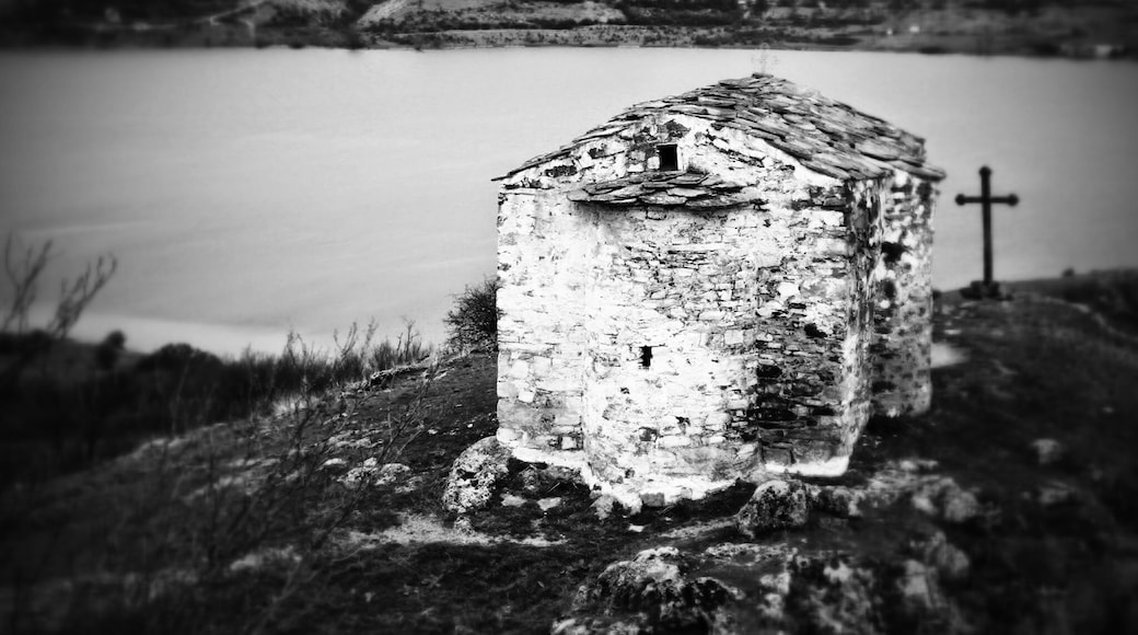 A little ancient church from 13 century, near by Radomir.