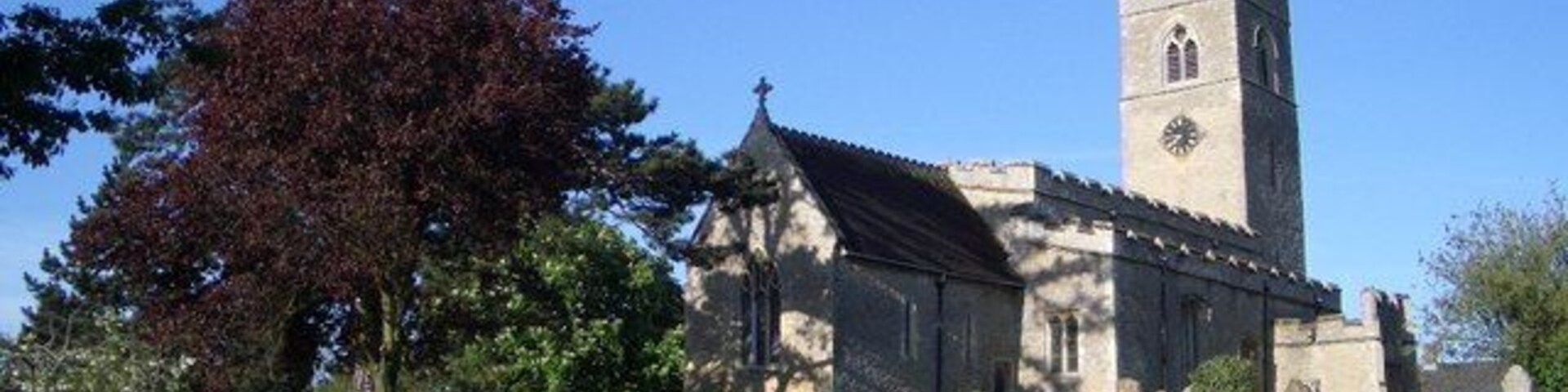 Church of England parish church of St Michael, Lavendon, Buckinghamshire: view from the northeast