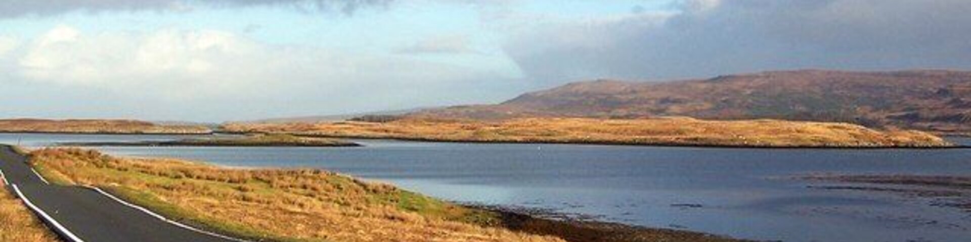 Loch Erghallan from Glendale road, Skye