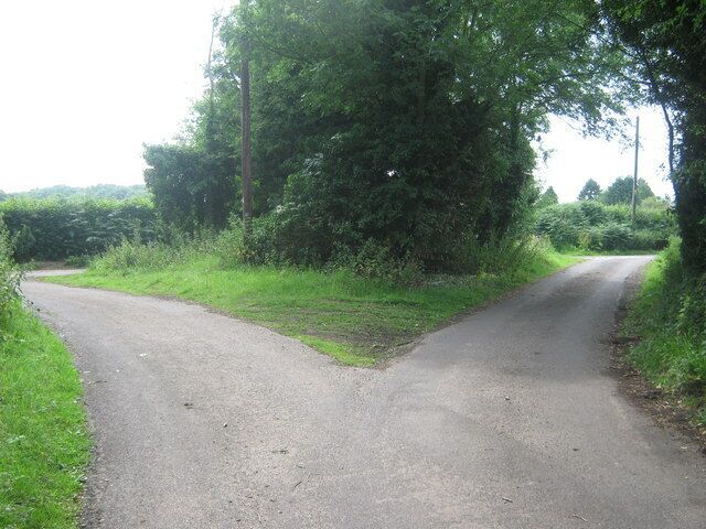 Road junction on Pested Lane Pested lane leads from Hegdale Farm to here. Pested Lane heads right to A251 Faversham Road. Pested Lane heads left to Brushdane Wood. Yes, all three roads are Pested Lane. Somebody ran out of road names !!!