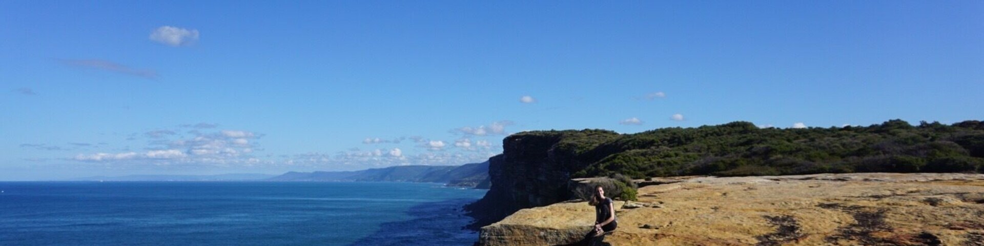 Lunch stop from our Royal National Park #hike ! Beautiful clear skies and sore legs. Check out my previous posts to see how we got there #australia #waterlust #bestof5 #hiking