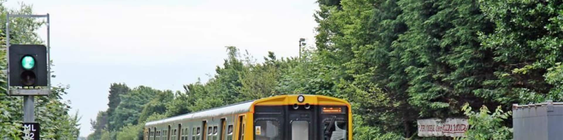 Approaching Hightown Railway Station
