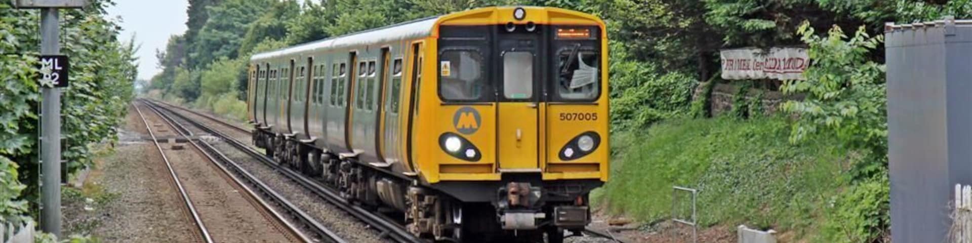 Approaching Hightown Railway Station