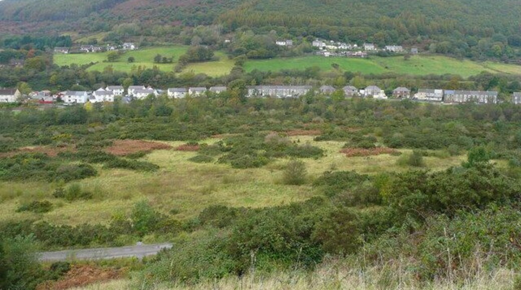 View across Cwm Afan