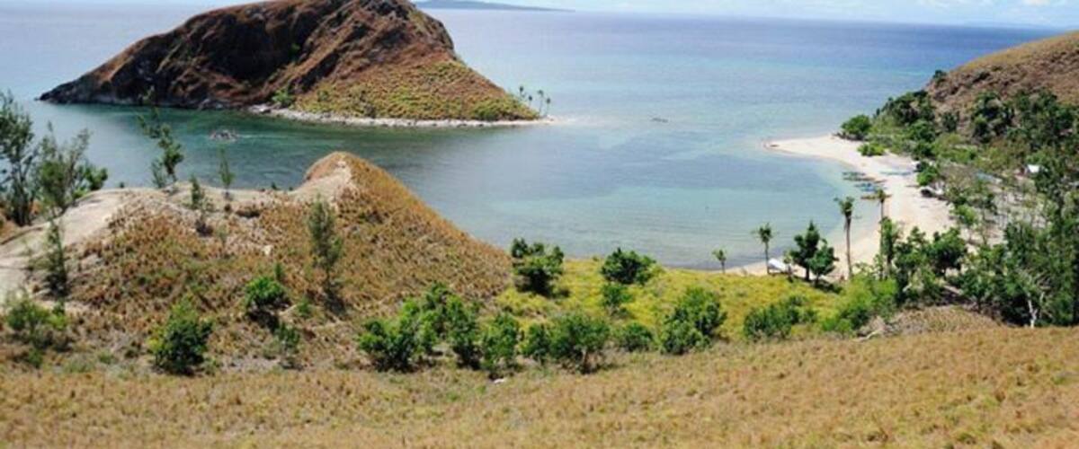 A secluded island about 20 minutes away from mainland. #beach #roadtrip