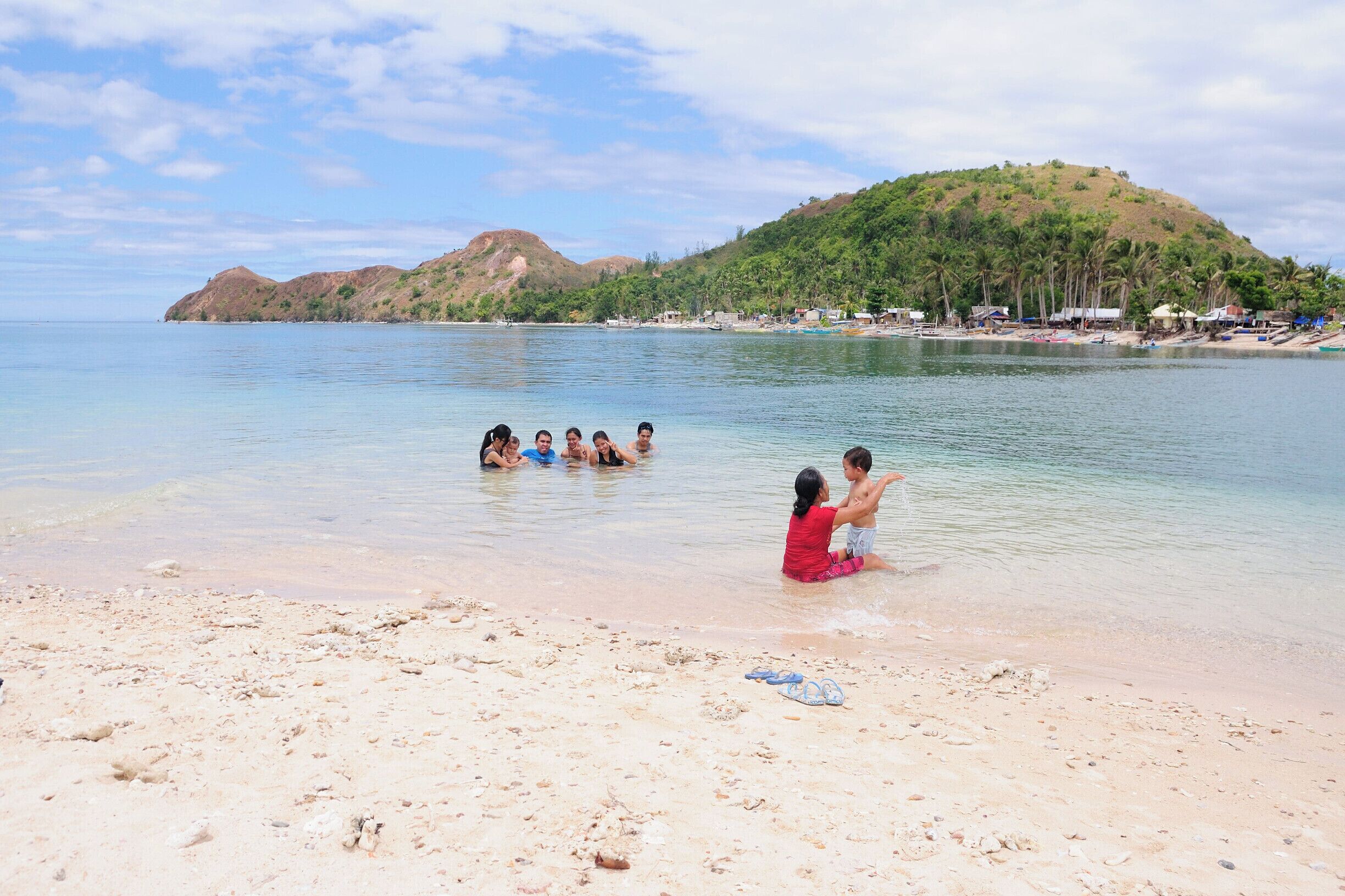 Crystal clear water is so tempting on this sandbar stretch. #beach #roadtrip