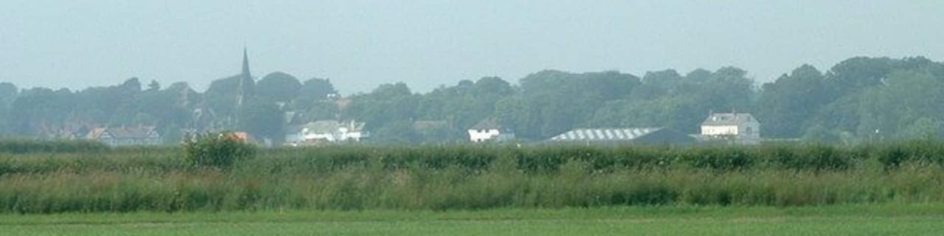 Thornton Hough from Upper Raby Rd