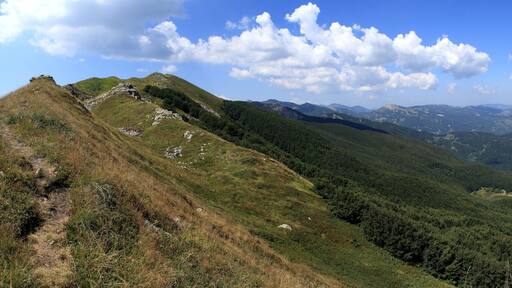 Lago Scuro - Lago Verdarolo da monte Malpasso