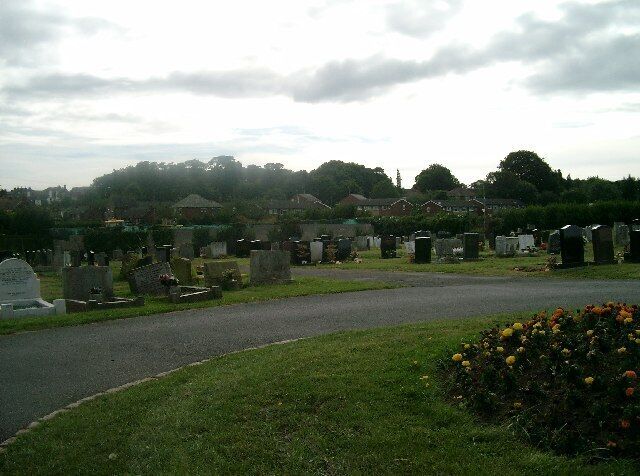 Lofthouse Cemetery. The cemetery is on Cemetery Lane.