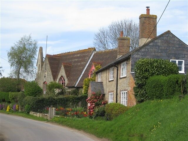 Byworth Houses in the hamlet of Byworth, near Petworth.