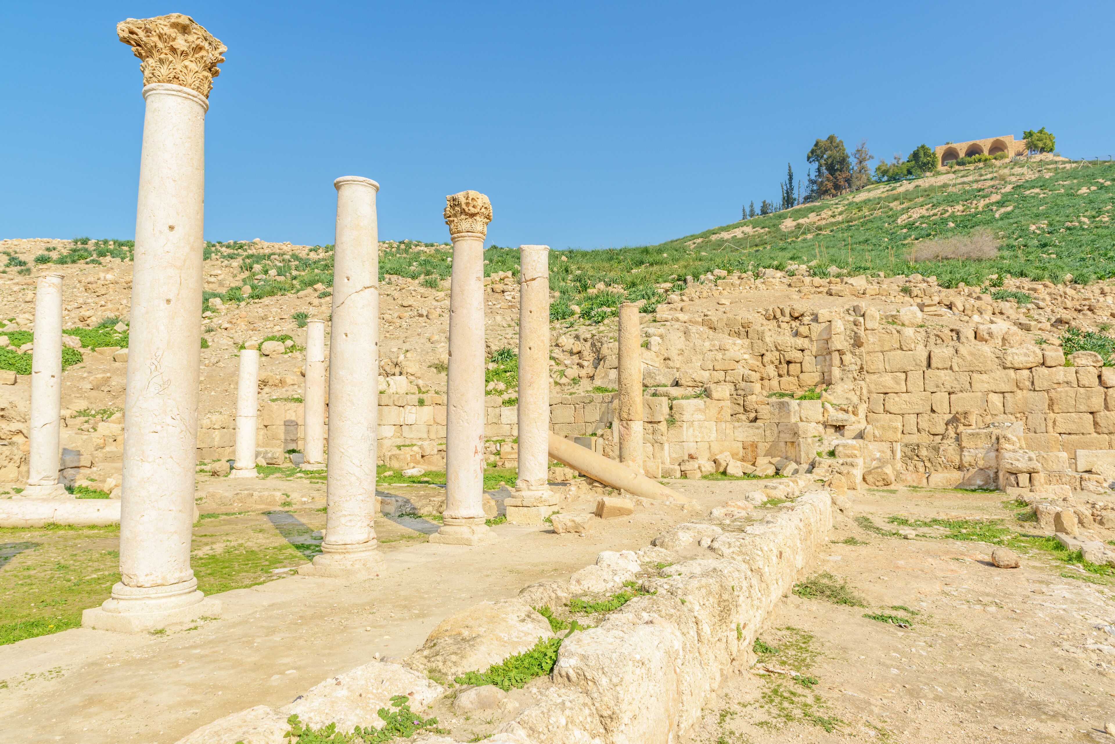 Pella is the site of ancient ruins in northwestern Jordan