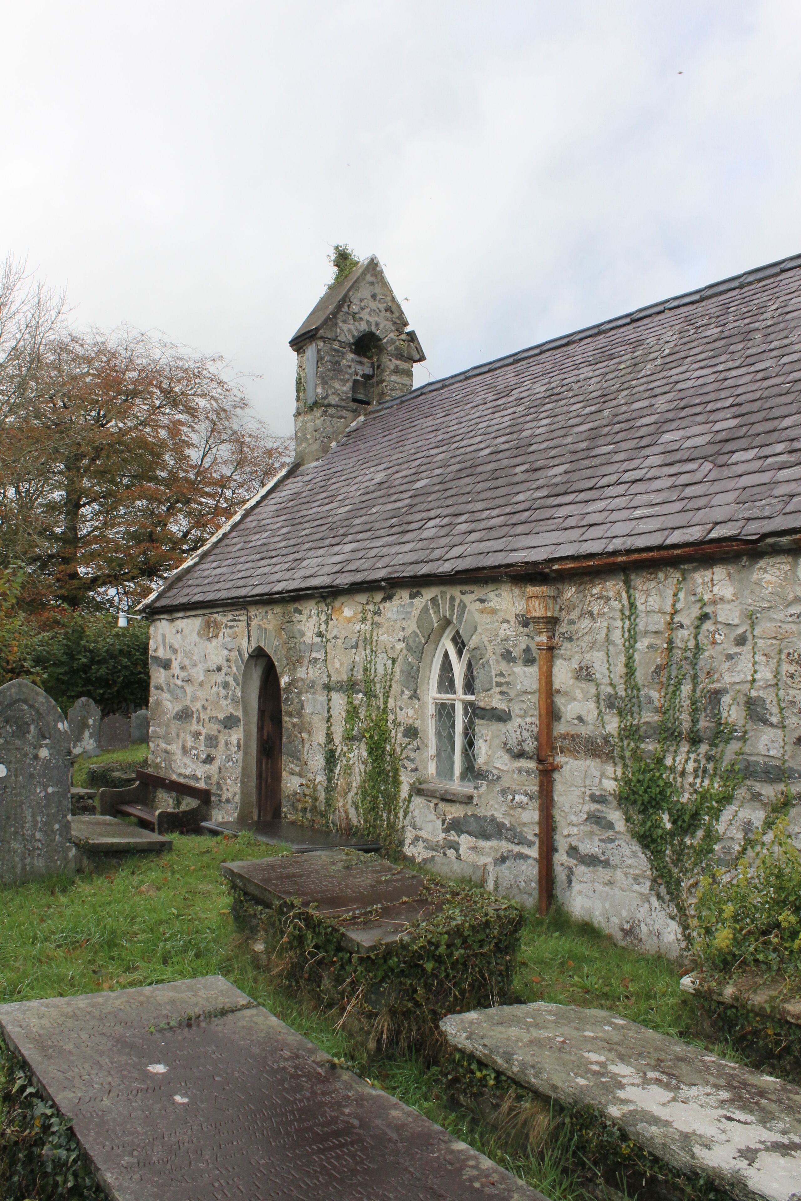 St Mary's Church, Dolbenmaen, Gwynedd, Wales. Grade II* listed building.