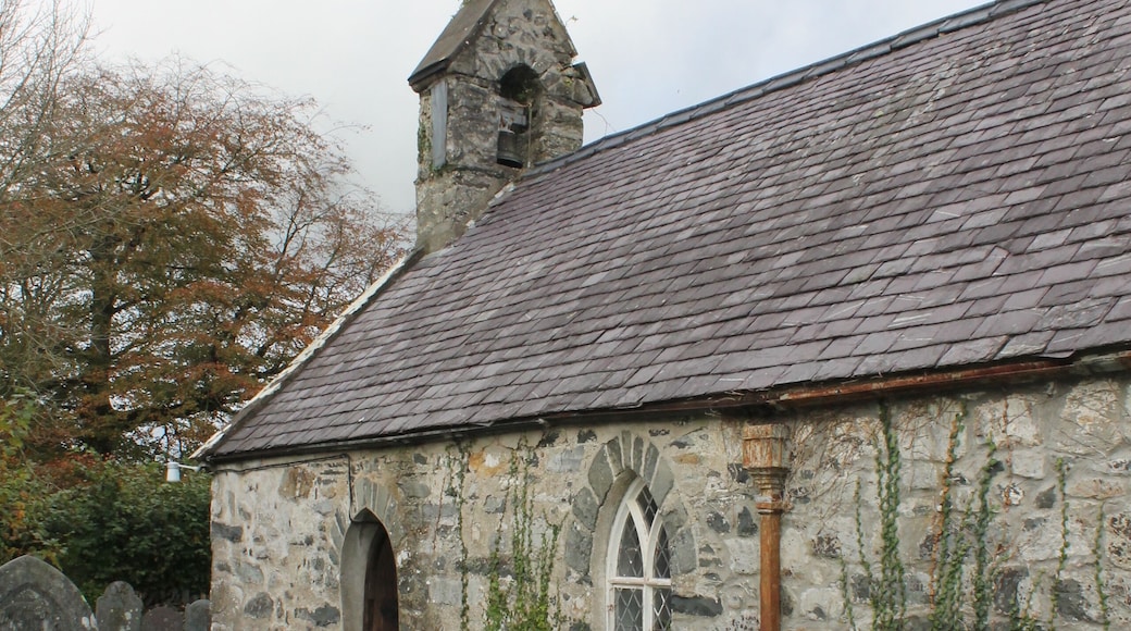 St Mary's Church, Dolbenmaen, Gwynedd, Wales. Grade II* listed building.
