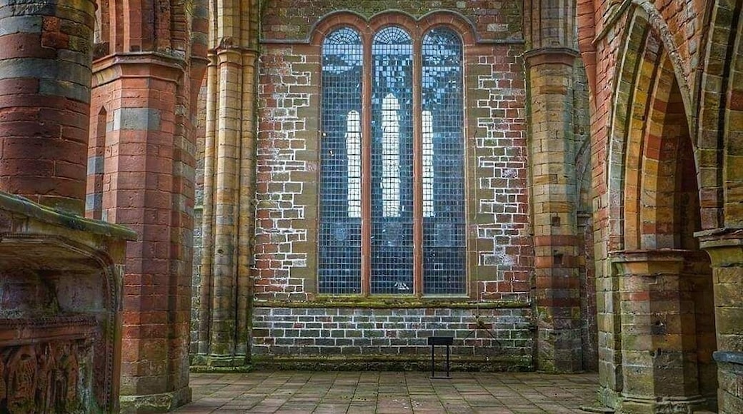 take in the atmosphere and check out the well preserved cloisters. Edward the l stayed here before his death. Robert the Bruce attacked it and it suffered many such battles. Check out beautiful architecture.