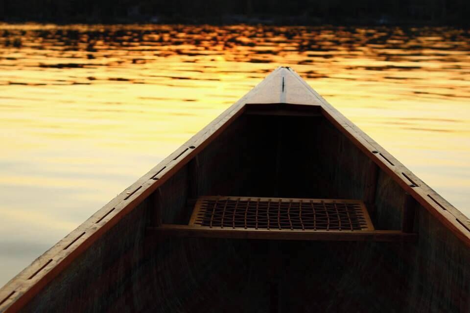 Sunset paddle. #adventure