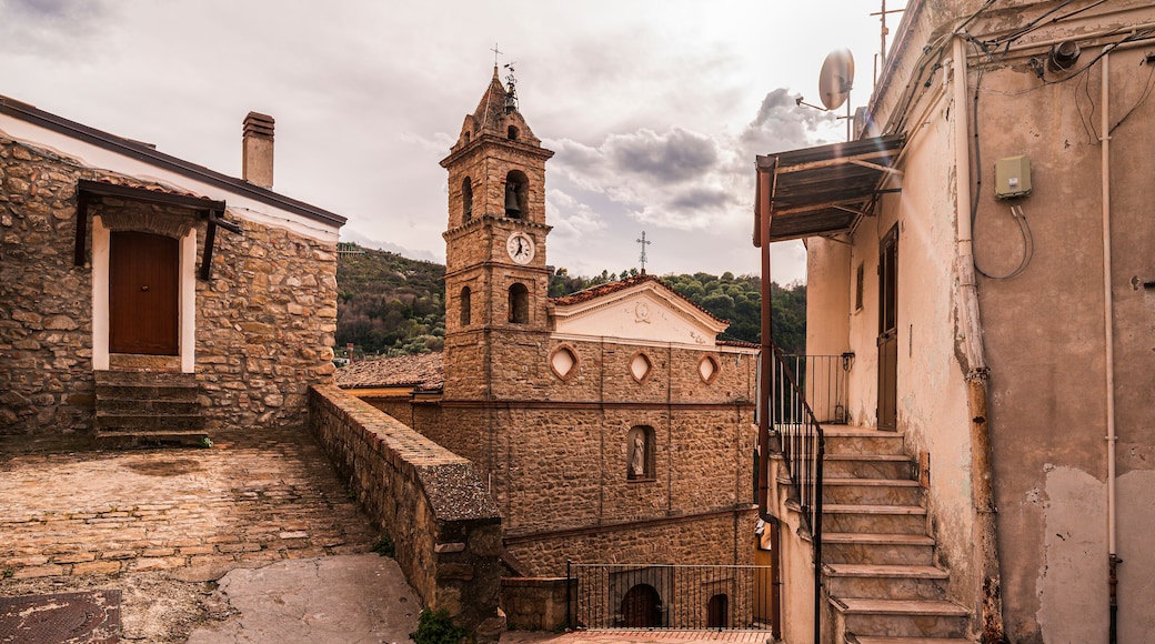 views of Valsinni village, Matera, Basilicata