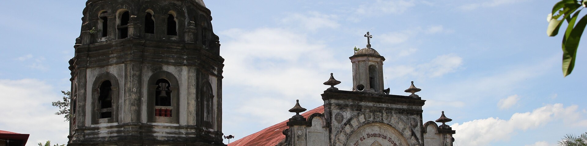 San Guillermo Kirche, Bacolor, Provinz Pampanga, Philippinen