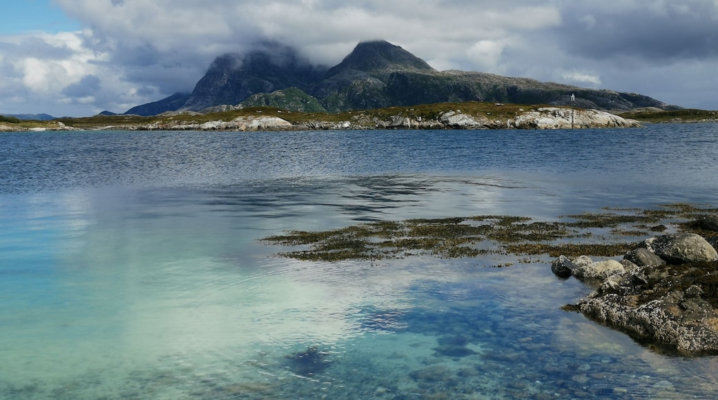 Herøy Seløy View to Dønna Sandnessjøen Northern Norway