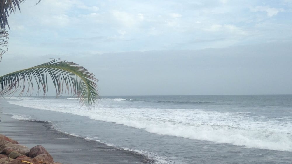 Amazing place to stay in Nicaragua with hammocks right on the shore, perfect after a long day of working alongside the locals! #nica