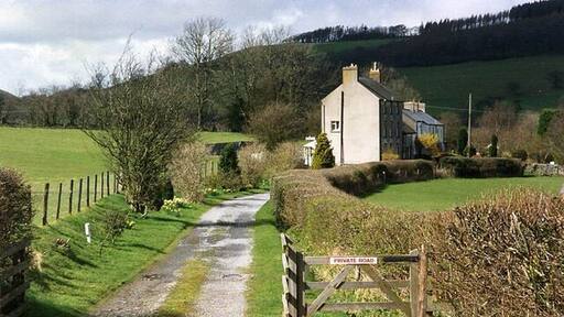 Devynnock: former terminus of the Brecon Forest Tramroad. The Sennybridge depot was the northern terminus of the tramroad from 1823 until its closure in 1867. Now converted to a residence, the tallest building was originally a warehouse. A small water-powered iron foundry operated nearby. Source: Stephen Hughes. Industrial Archaeology of the Swansea Region, AIA 1988, 39