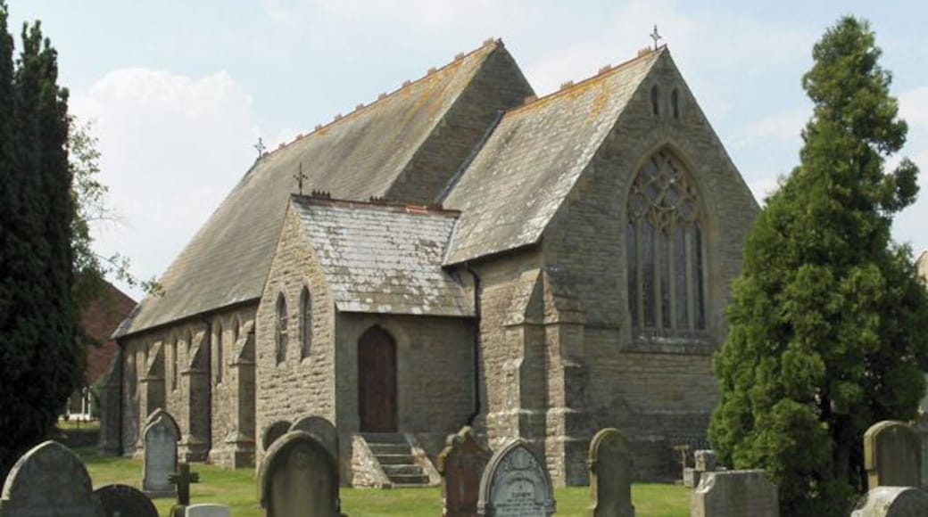 St John the Evangelist's, Cotehill. Hidden from view on the northern side is a small tower, not worthy of the Ordnance Survey symbol.