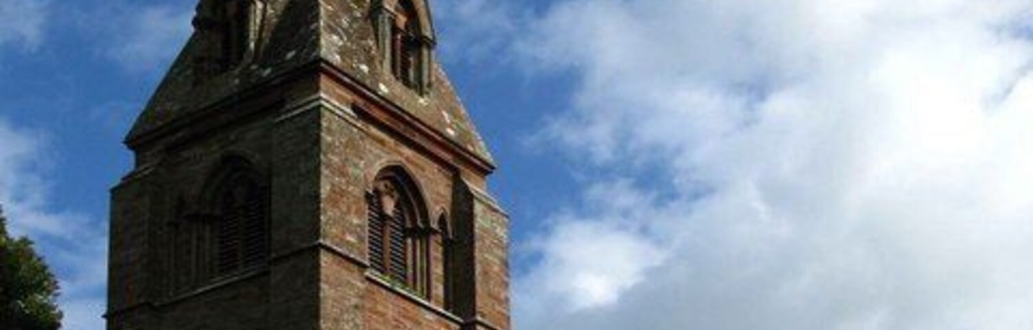 St Paul's, Holme Eden. Built in 1845 in the neo-Norman style.