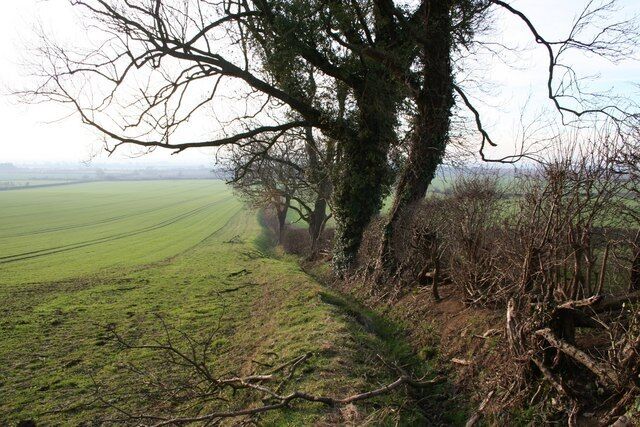 Parish Boundary Ancient hedgeline denoting the boundary between Navenby and Boothby Graffoe parishes