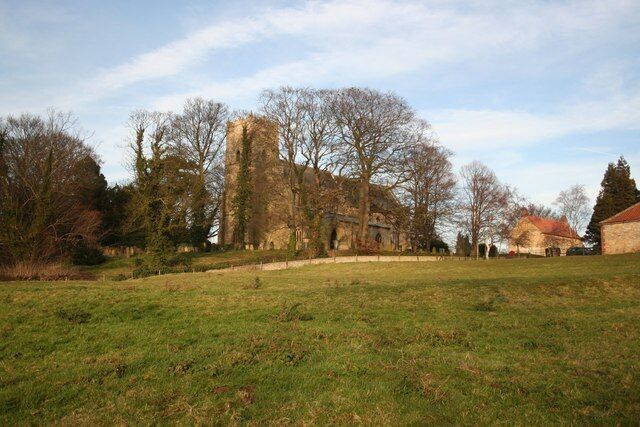 St.Peter's church from the Viking Way