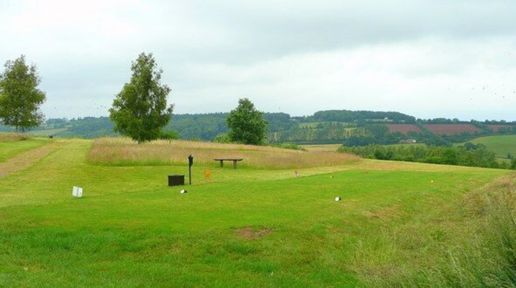 South Herefordshire Golf Course 1 View north from Fording Lane.