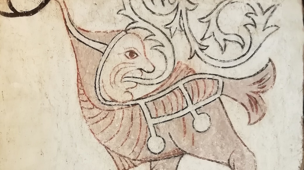 Detail of painting. Didn`t know we have this kind of beaty in Finland. Church of the Holy Cross, Keskustie 4,Taivassalo.
I could only breathe: It´s so beautiful in here. Took 170 fotos in awe of the beauty. There you see more https://pyhanristinkirkko.panoraamakuvat.fi/
Church is from 13th century, arches from mid 14th century and the paintings from 1460s. #culture