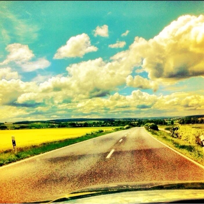 My drive home along B22, I love how relaxing it is... 