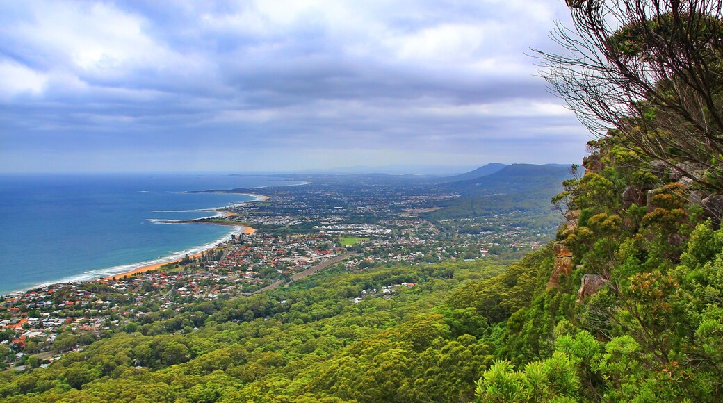 Approaching rain over Illawarra Escarpment