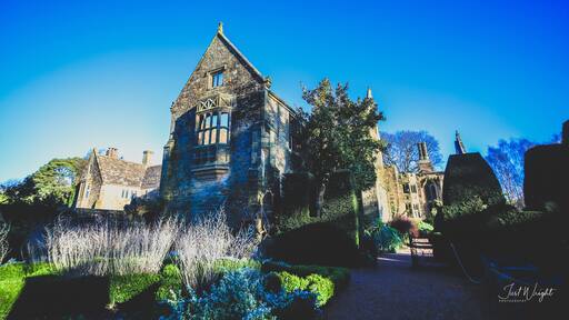 Great ruins in beautiful countryside.