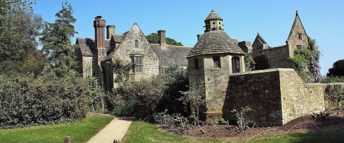 Nymans Garden in Handcross, just a couple of miles south of Pease Pottage, is one of the most attractive National Trust properties in Sussex