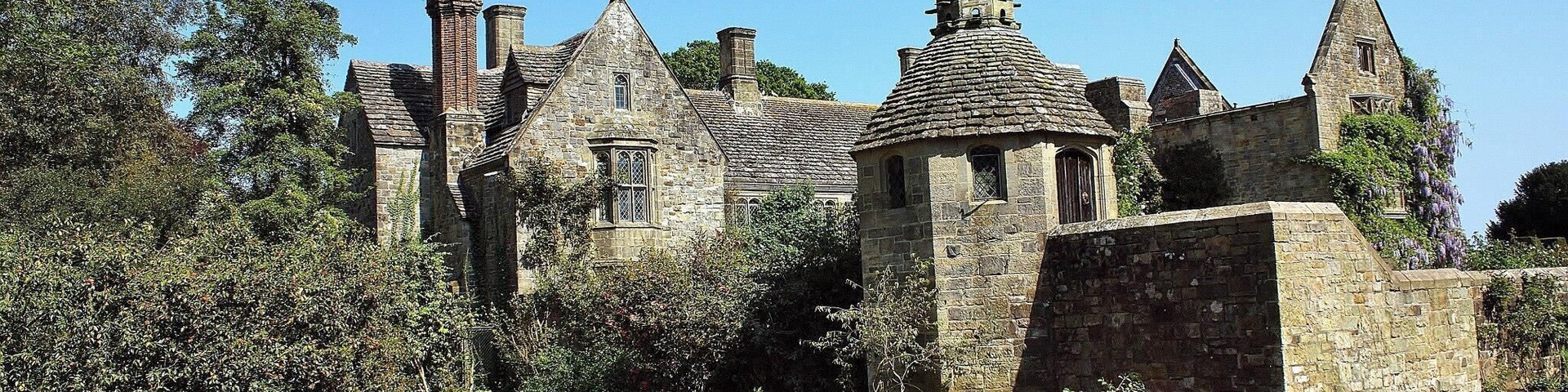 Nymans Garden in Handcross, just a couple of miles south of Pease Pottage, is one of the most attractive National Trust properties in Sussex