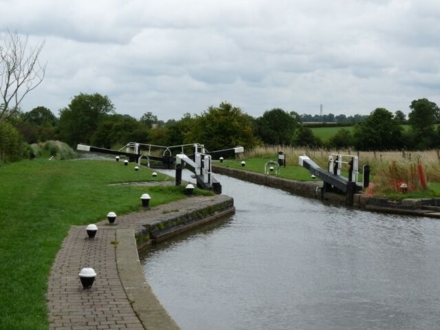 Kibworth Top Lock The first lock after the Saddington Tunnel before the Grand Union Canal makes its long descent into Leicester