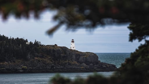 I found a way to peak at the Boar's Head Lighthouse.