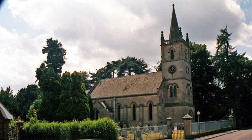 St Edward's parish church, Dorrington, Shropshire, seen from the east